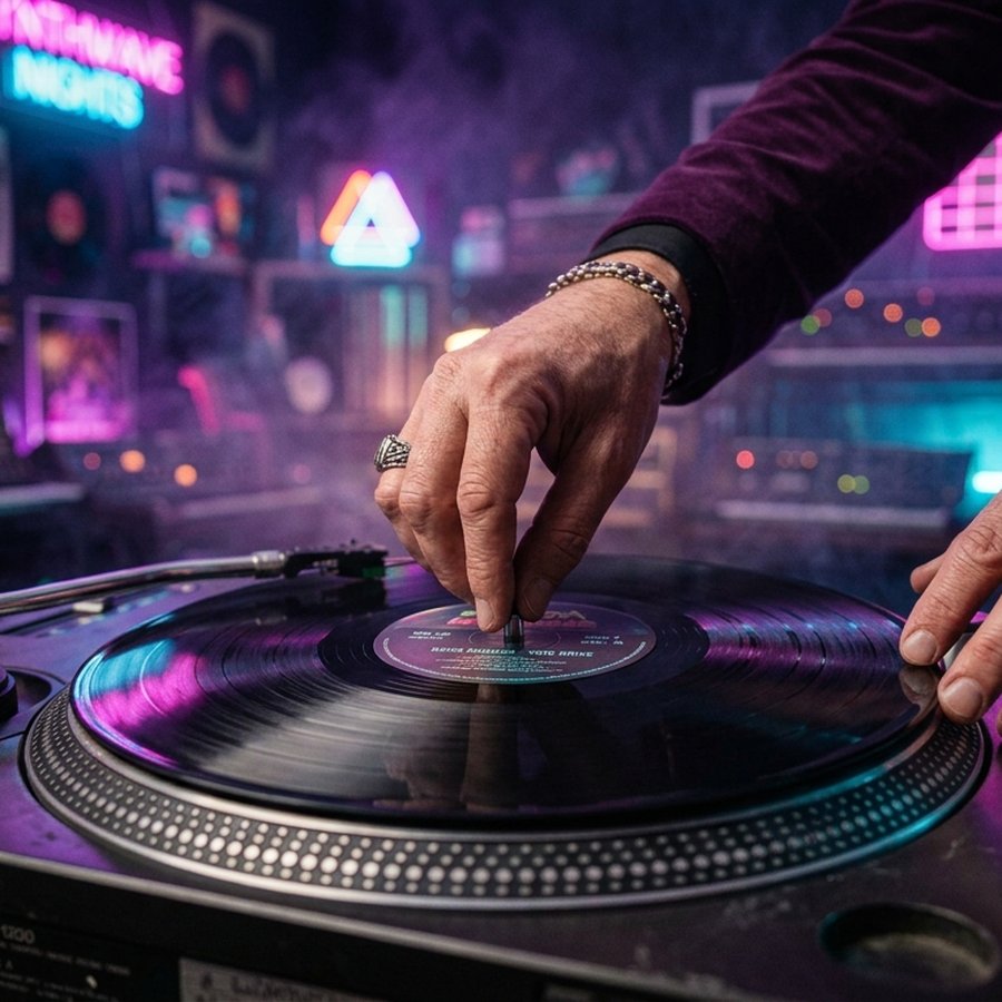 Liam Lyric Vinyl Turntable